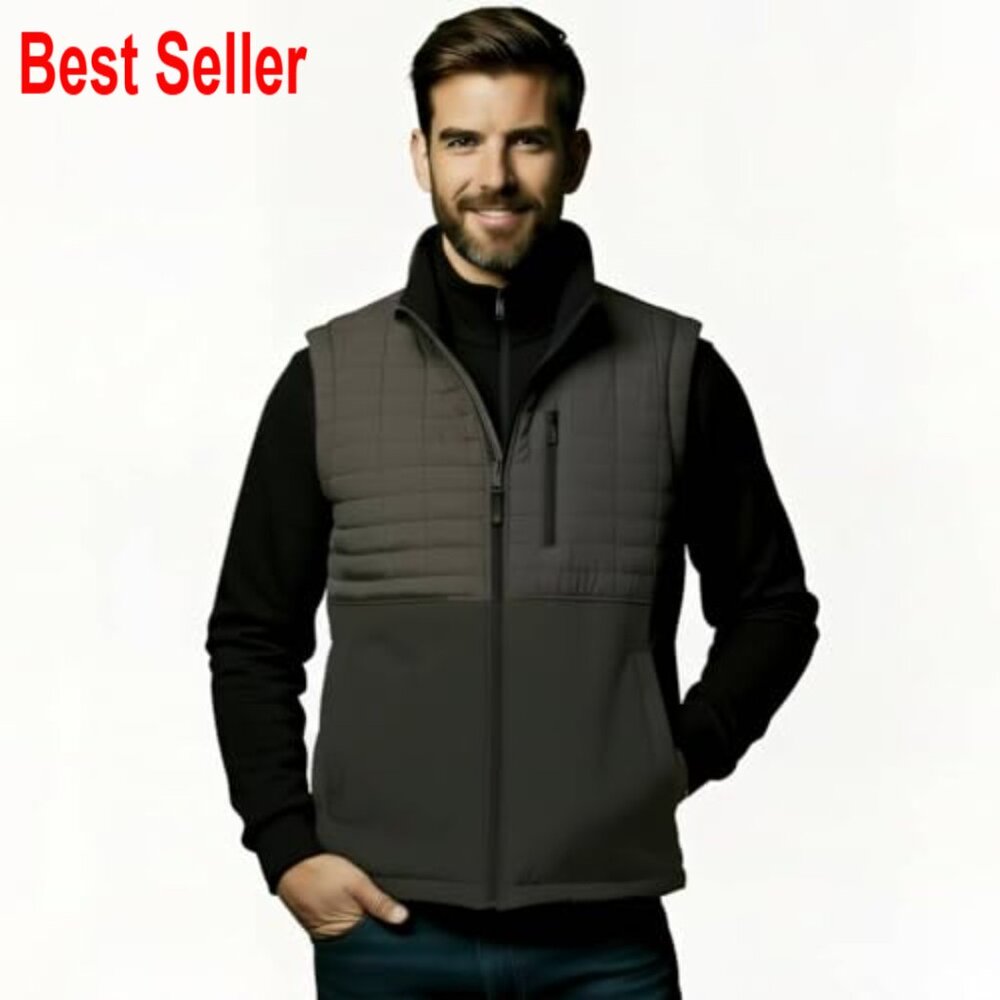 Men's Lightweight Windproof Vest Softshell Outerw… - image 2